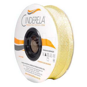 Vies de Lurex Cinderela 350A 25mm (largo) Rolo com 20 Metros
