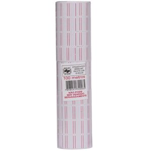 Etiqueta de Papel Adesiva Pico Vermelho com 10 Rolos