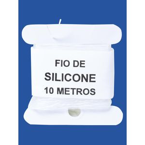 Fio de Silicone Costuratex 0,6mm 5 Rolos com 10 Metros