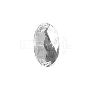 Chaton Oval de Acrilico 2FE 10x14mm Aquarela pacote com 100un