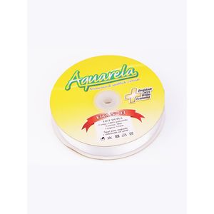 Fita de Cetim Dupla Face 13mm CD03 Aquarela Rolo com 50 Metros