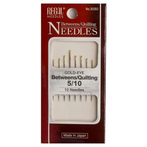 Kit de Agulha de Mao para Quilting 5/10 Luli Blister com 10un