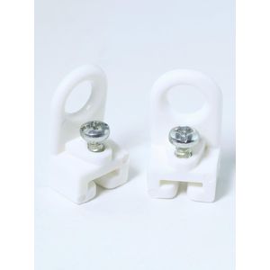 Terminal para trilho de Cortina de Plastico 100un
