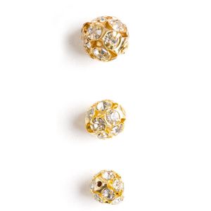 Bola de Strass Luli 12mm Pacote com 50UN