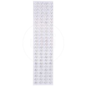 Cartela de Strass de Estrelinha 1cm Luli com 104un