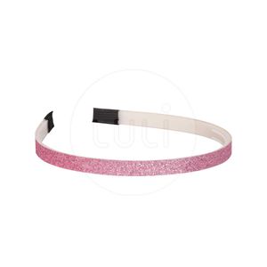 Tiara com Glitter Luli HL-40 9,5mm Pacote com 10un