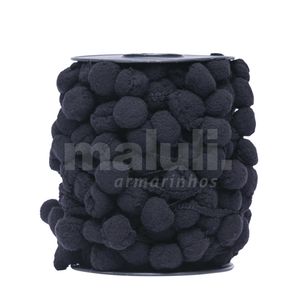 Fita Grelot Pompom 23mm Britannia 9044/1 Rolo com 10 Metros