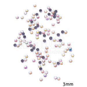 Strass de Base Reta 3mm C3 Pacote com 500un