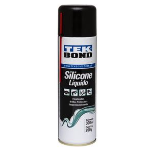 Silicone Liquido Aerosol Tek Bond Lata com 300ml