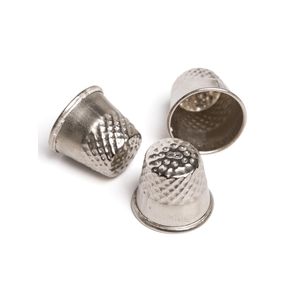 Dedal de Metal para Costura TL03 Luli 18mm pacote com 10un
