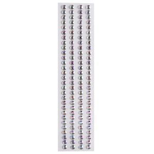Cartela de Strass Irisado Luli 8mm com 106un