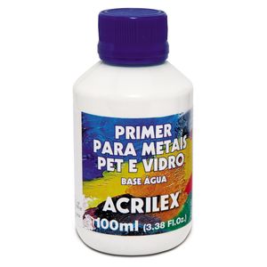 Primer para Metais Pet e Vidro Acrilex 18910 100ml