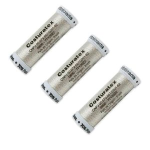 Linha de Costura Metalizada Costuratex 3 Retros com 40 Metros