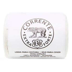 Linha de Costura Extra Forte Urso N° 030 - 000 183 Metros