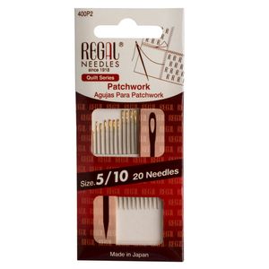Kit de Agulha de Mao para Patchwork 5/10 Luli Blister com 20un