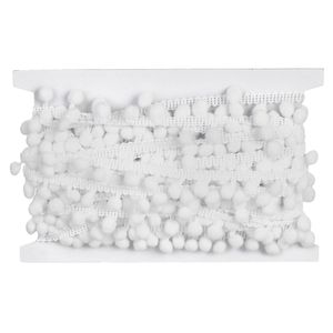 Fita Grelot Pompom 16mm Luli Rolo com 10 Metros