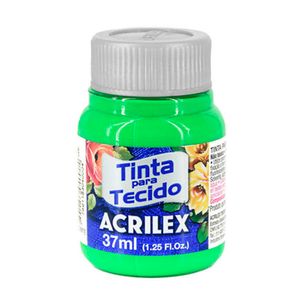 Tinta de Tecido Fluorescente 04040 Acrilex 37ml