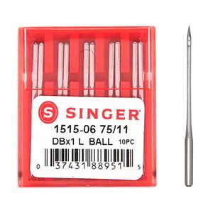 Agulha Singer Cabo Fino 1515/11 Blister com 10un