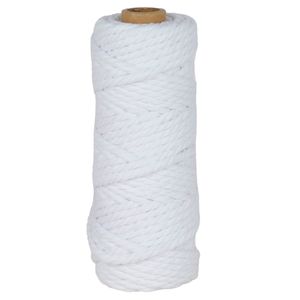 Cordao de Algodao Luli 6mm Rolo com 30 Metros