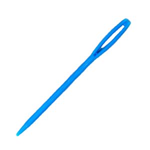 Agulha de Plastico Luli 7cm Pacote com 10un