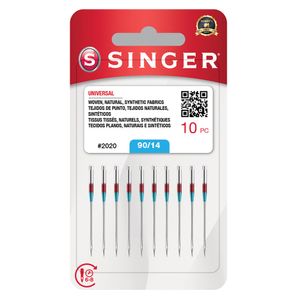 Agulha Singer Comum 2020/14 Blister com 10un
