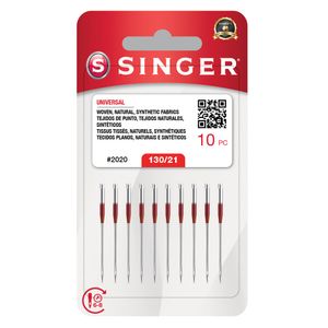 Agulha ComumSinger 2020/21 Blister com 10un