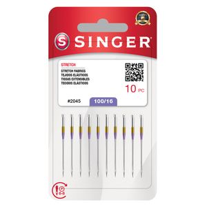 Agulha Singer para Maquina (Ponta Bola) 2045/16 Blister com 10un