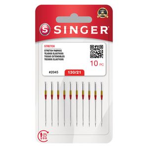 Agulha Singer para Maquina (Ponta Bola) 2045/21 Blister com 10un