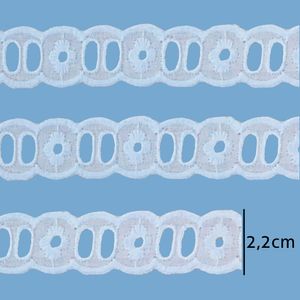 Passa Fita de Algodao Luli 112262 2,2cm 13,70M