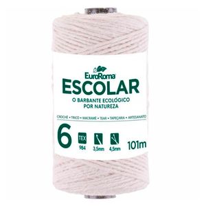 Barbante Escolar EuroRoma 6 Rolo com 101 Metros