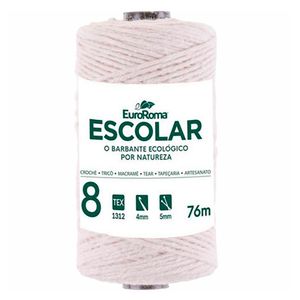 Barbante Escolar EuroRoma 8 Rolo com 76 Metros