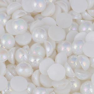 Meia Perola ABS Sem Furo Irisada Luli 14mm 500g