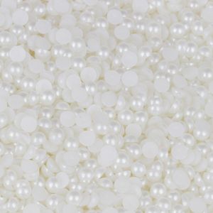 Meia Perola ABS Sem Furo Luli 06mm 500g