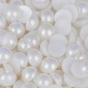 Meia Perola ABS Sem Furo Irisada Luli 16mm 500g