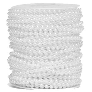 Corrente de Perola ABS Luli 6mm Rolo com 27,15 Metros
