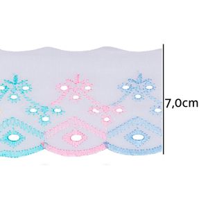 Bordado Luli 7502 Multicolor 7cm 13,70M