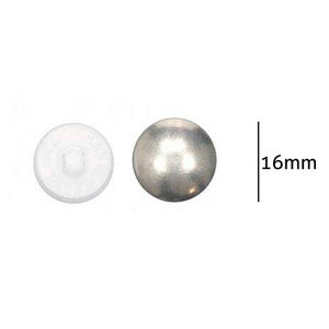 Botao Bombe para Forrar Cardenas 16mm Caixa com 144un