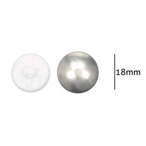 Botao Bombe para Forrar Cardenas 18mm Caixa com 144un