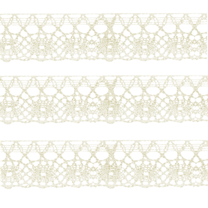 Renda de Algodao Paraiba 120028 2,8cm Peca com 20 Metros