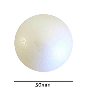 Bola de Isopor Macica Styroform 50mm Pacote com 50un