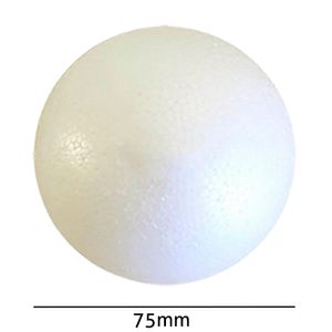Bola de Isopor Macica Styroform 75mm Pacote com 25un