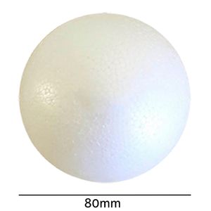 Bola de Isopor Macica Styroform 80mm Pacote com 20un