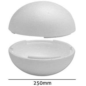 Bola de Isopor Oca Styroform 250mm Pacote com 2un