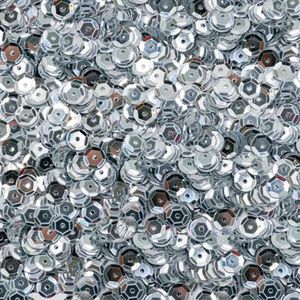 Lantejoula Metalizada 6mm Lantecor Pacote com 1000un