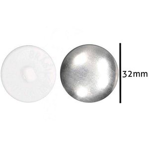 Botao Bombe para Forrar Cardenas 32mm Caixa com 144un