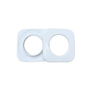 Ilhos Plastico para Cortina Quadrado Varao 19mm de Diametro 10UN
