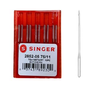 Agulha Singer para Botoneira 2852/11 Blister com 10un