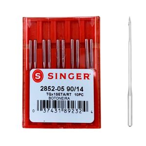 Agulha Singer para Botoneira 2852/14 Blister com 10un