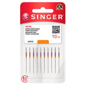 Agulha Singer Quilting 2019/12 Blister com 10un