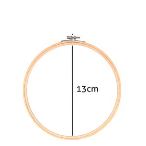 Bastidor de Madeira para Bordado Luli com Tarracha 13,5cm